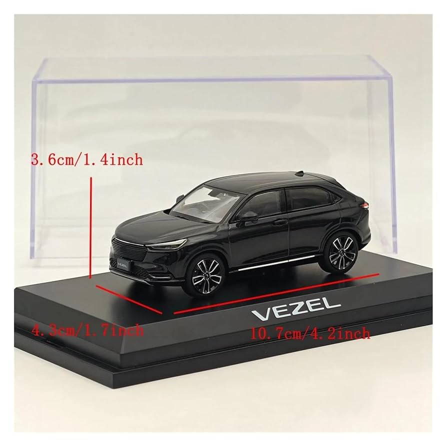 ホンダ ヴェゼル 1/43 クリスタルブラック ミニカー HJ431002BK Amazon | ミニカー 1:43 ヴェゼル クリスタルブラックパール